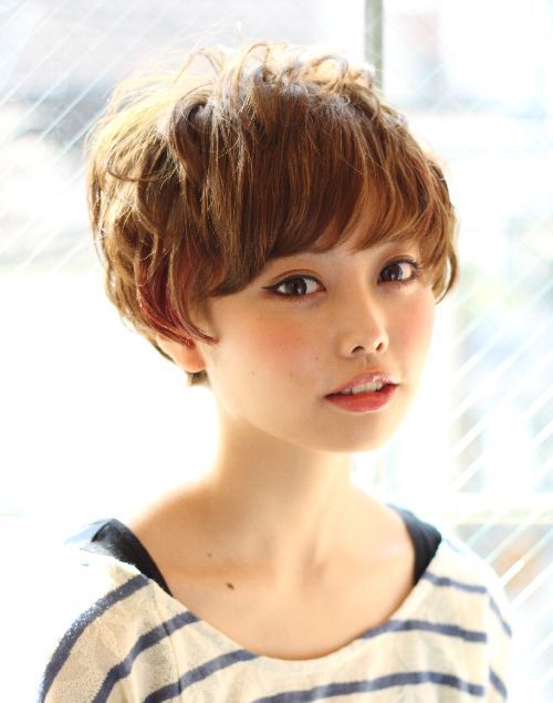 【かわいい】女の子の為のショートカット画像集【ヘアスタイル・髪型・ヘアカタログ】 - NAVER まとめ