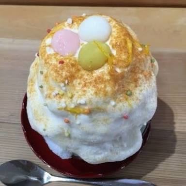 ふわふわが集まるトピ