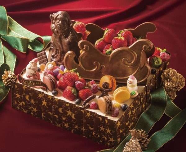 クリスマスのケーキ・ご馳走の画像いっぱい