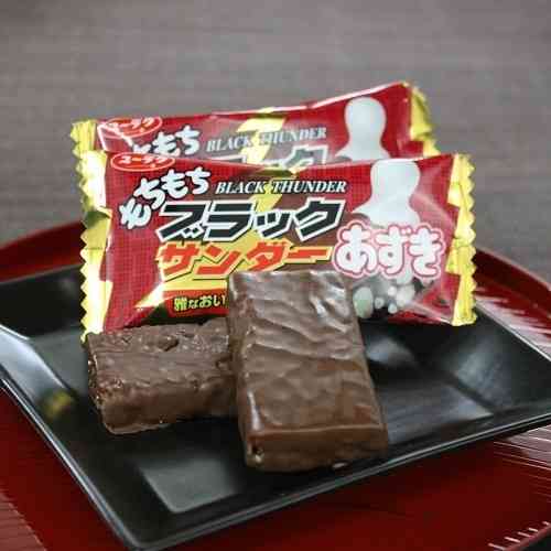 ブラックサンダー初のもちもち食感！　「もちもちブラックサンダー」あずき味と抹茶味が登場 - BIGLOBEニュース