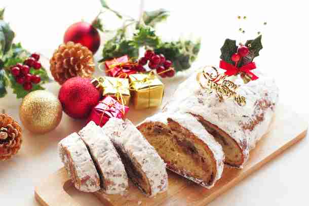 クリスマスのケーキ・ご馳走の画像いっぱい