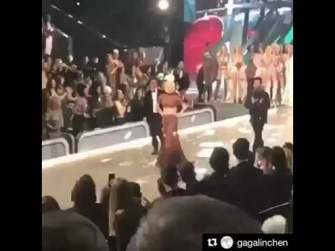 Lady Gaga Walk Walk Fashion Baby At Victoria Secret Fashion Show 2016 - YouTube