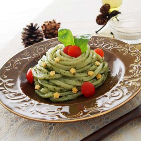 クリスマスのケーキ・ご馳走の画像いっぱい