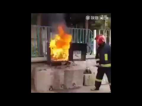 Coca Cola Fire Extinguisher - YouTube
