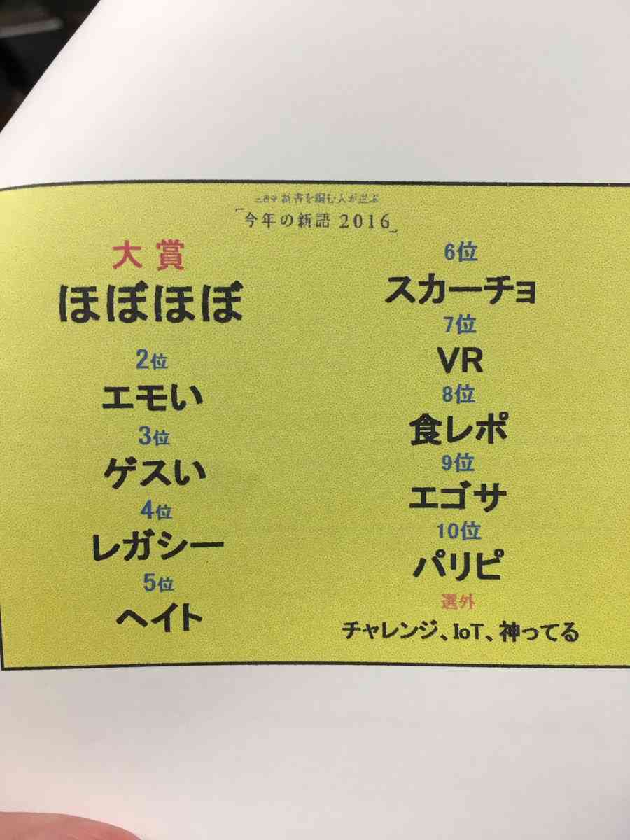 パリピ・ゲスい・ほぼほぼ…　辞書専門家が選ぶ「新語」大賞は