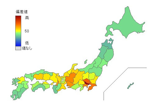 在日中国人 [ 2015年第一位 東京都 ]｜新・都道府県別統計とランキングで見る県民性 [とどラン]
