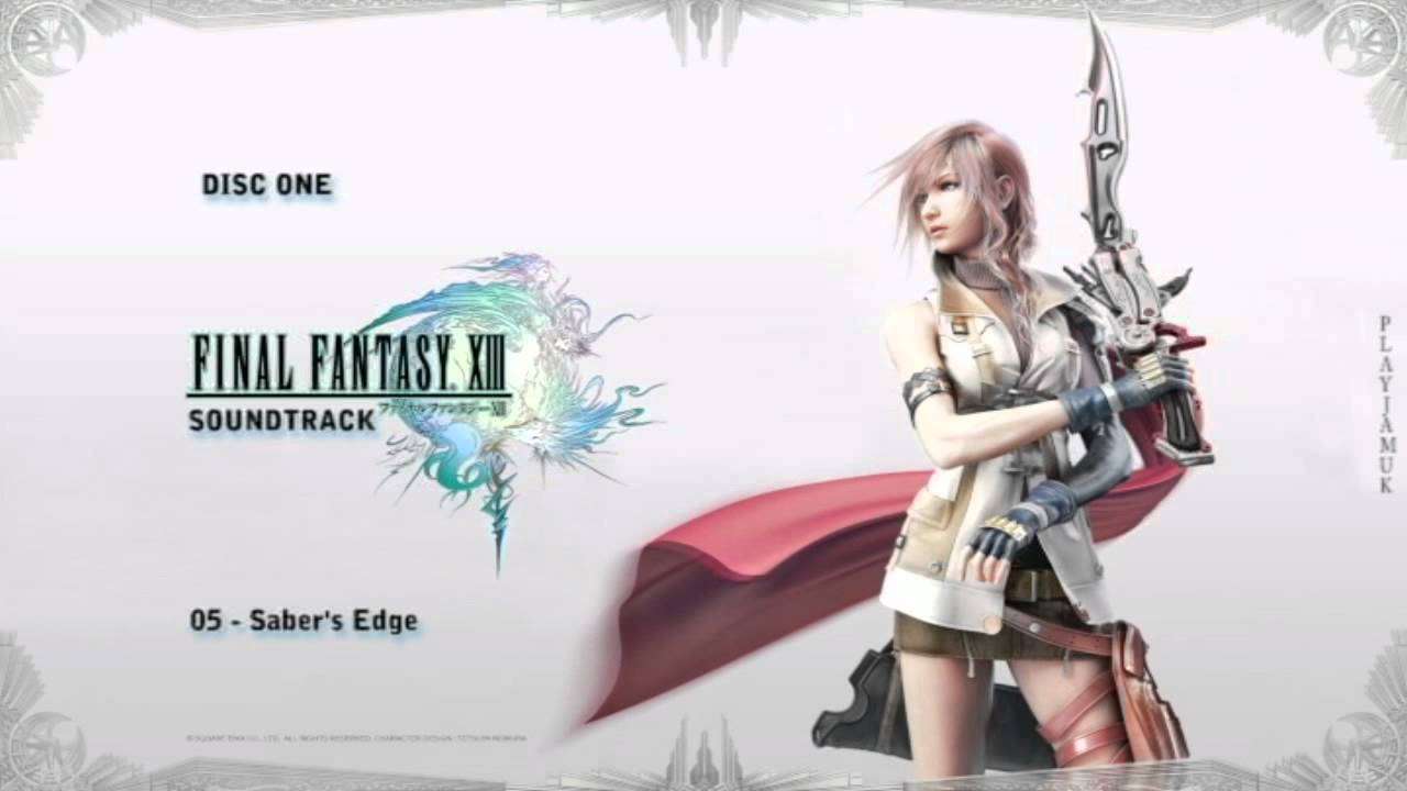 Final Fantasy 13 OST - Disc One - 05 - Saber's Edge - YouTube