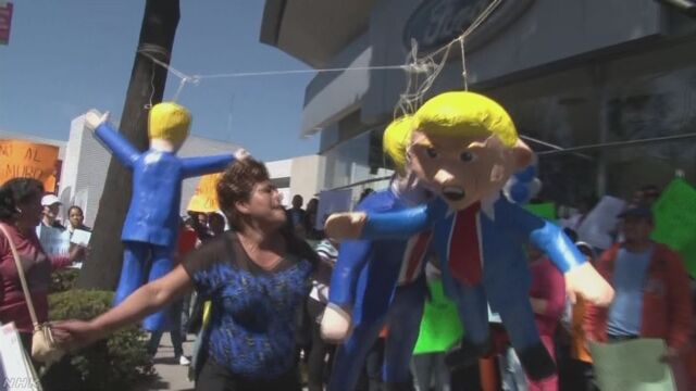 トランプ大統領の就任式 抗議デモ暴徒化、217人逮捕