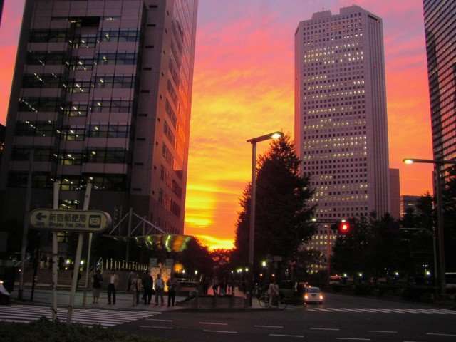 綺麗な夕焼けの画像を貼るトピ