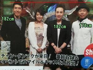 高身長だと思う芸能人を画像で検証するトピ