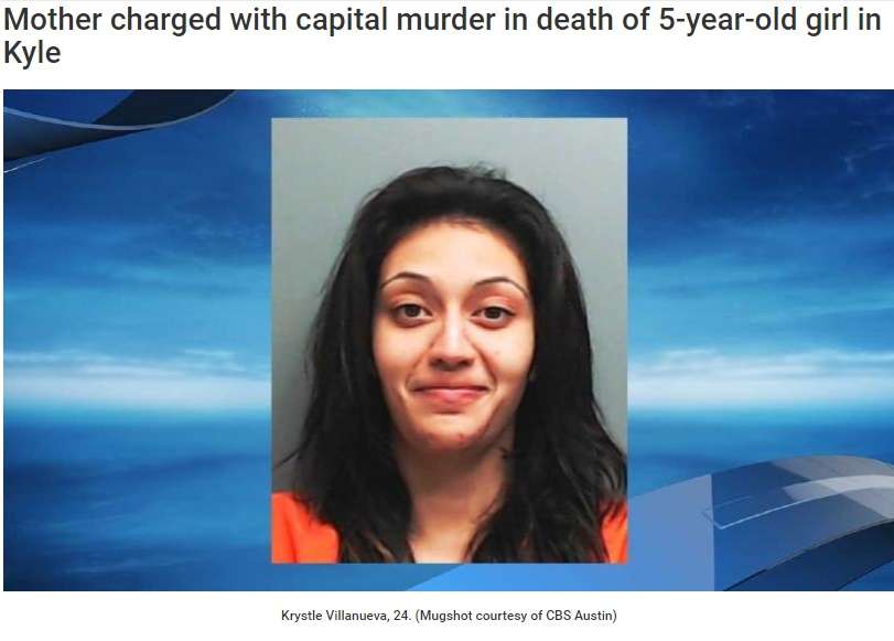 薬物依存の24歳母親が5歳娘を刺殺　逮捕後はニヤニヤ笑顔も（米）