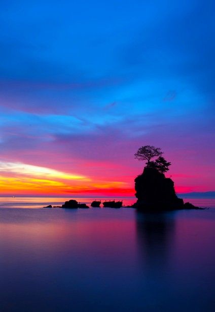 綺麗な夕焼けの画像を貼るトピ