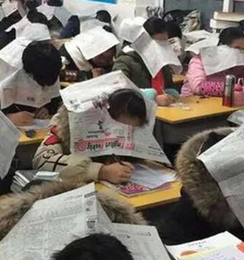 中国の「カンニング防止」アイテムがシュールだと話題に
