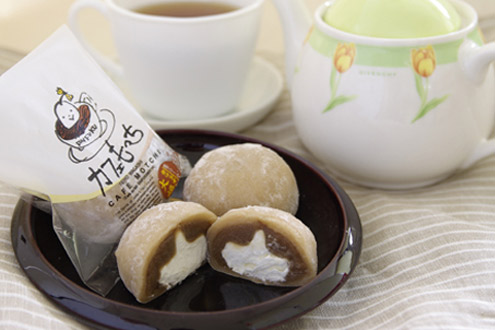 カフェもっち（コーヒー味）10個入り - 菓子匠　壽康庵（じゅこうあん）