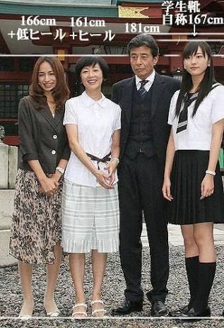 高身長だと思う芸能人を画像で検証するトピ