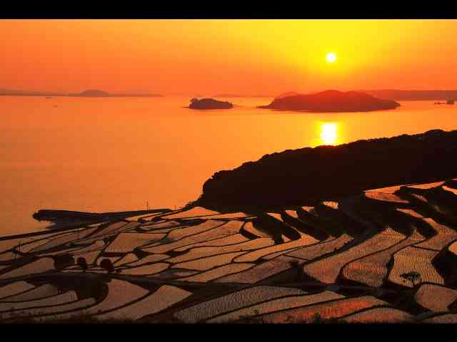 綺麗な夕焼けの画像を貼るトピ