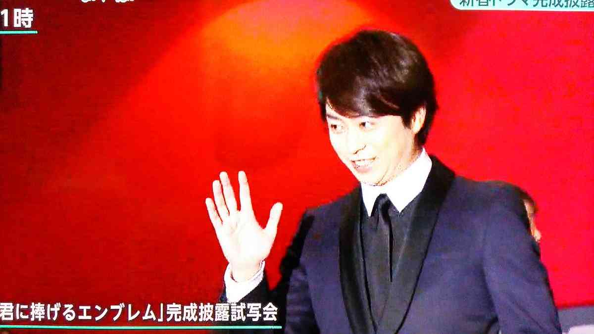嵐・櫻井翔『君に捧げるエンブレム』8.4％の大コケ！「歴代嵐ドラマ最低」＆「初1ケタ」に