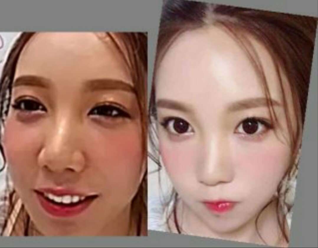 加工アプリが変えちゃいけない顔を変えてしまい美人の加工がバレる