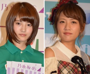 乃木坂46若月佑美と元AKB48高橋みなみが“似てる”　たかみな感激「こんな可愛い子に！」