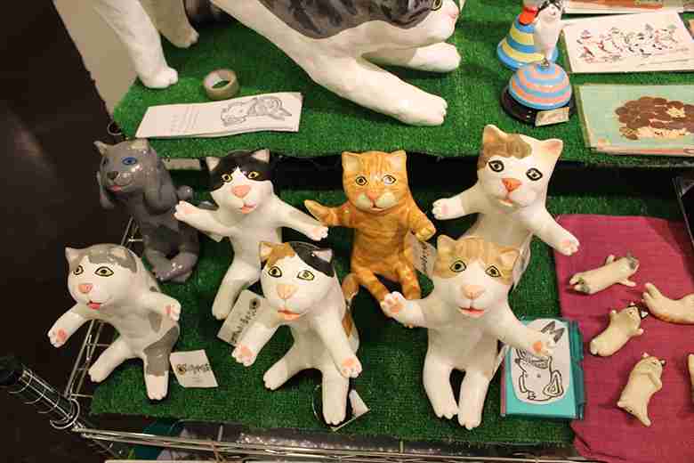 猫グッズで溢れるトピ