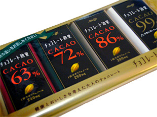 高カカオチョコレートのおすすめ