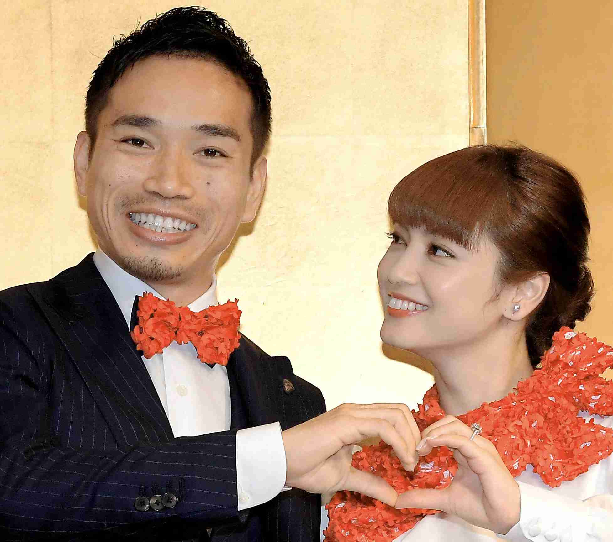 平愛梨＆長友が入籍　ブログで報告「家族になりました！」 （デイリースポーツ） - Yahoo!ニュース