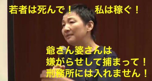 辛淑玉の指南動画流出「若者は死ね年寄りは捕まれ」福島瑞穂も登壇 | KSL-Live!