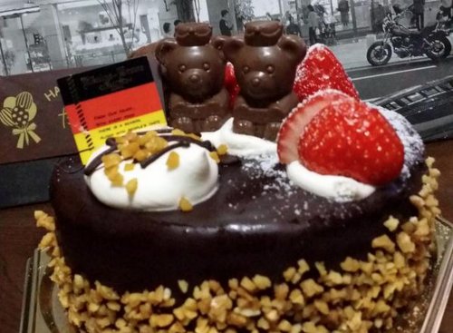 チョコレートケーキが好き！
