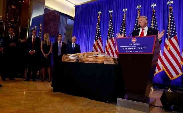 トランプ大統領就任