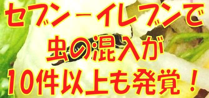 セブン－イレブン、虫の混入10件以上が続々発覚！バッタ騒動の真偽は | 探偵Watch（探偵ウォッチ）