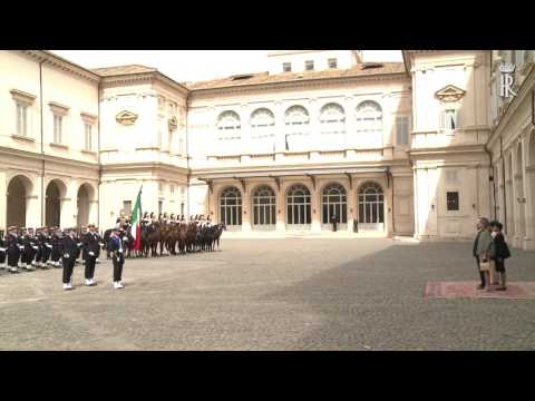 Quirinale, Mattarella riceve il Principe Akishino - YouTube