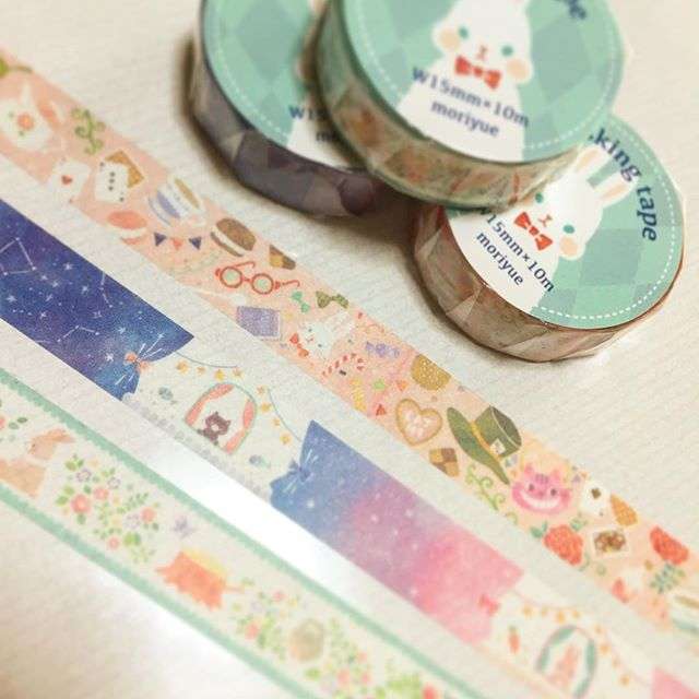 可愛いマステの画像でわくわくしよう♡