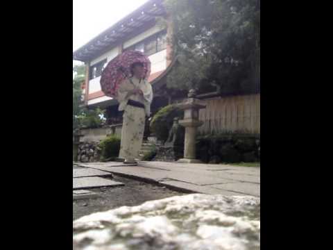 今年着てた夏着物と日傘2 - YouTube