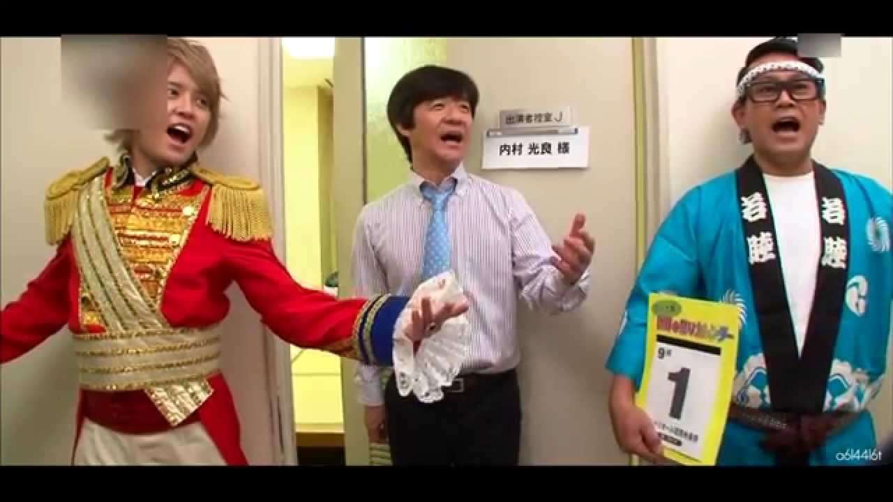 アナと雪の女王 イッテQ ver. （宮川大輔・手越祐也・内村光良） - YouTube