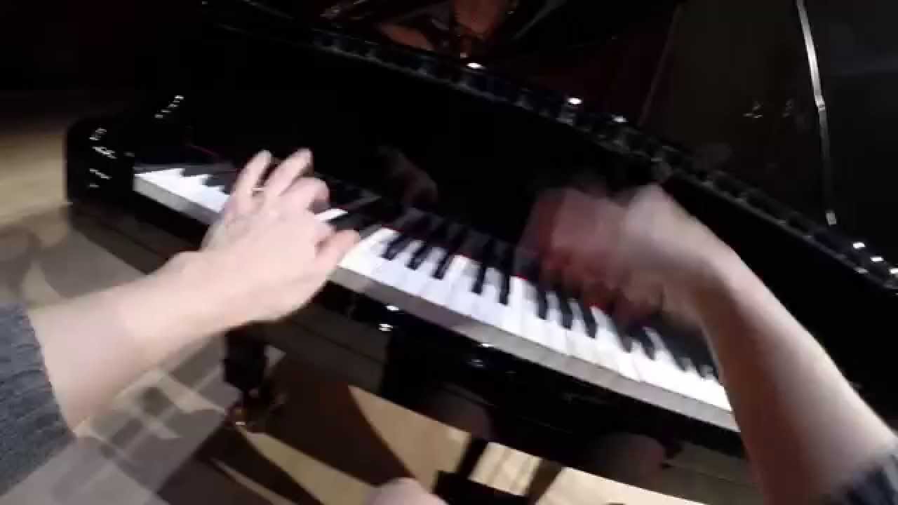 GoPro Hands View Beethoven Sonata No. 17 "Tempest" Lisitsa - YouTube
