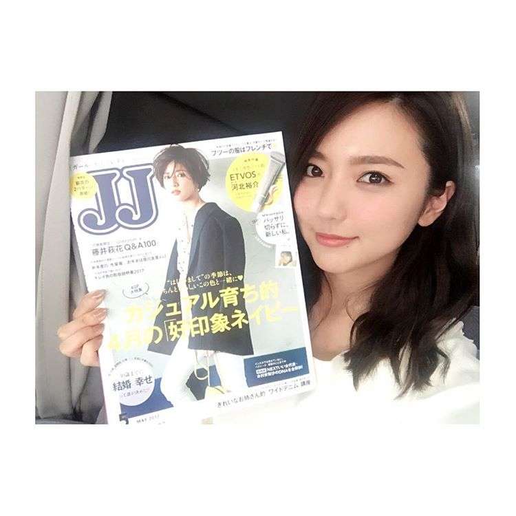 真野恵里菜「JJ」モデルに仲間入り「160センチ以下でよかった」