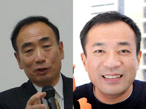 ナイツ・塙宣之と籠池泰典理事長の比較画像 清水ミチコが投稿し反響