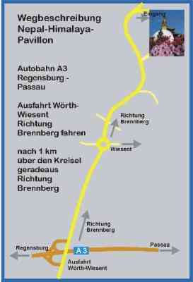 Kontakt * Anfahrt * Parkplan - Der Nepal-Himalaya-Pavillon