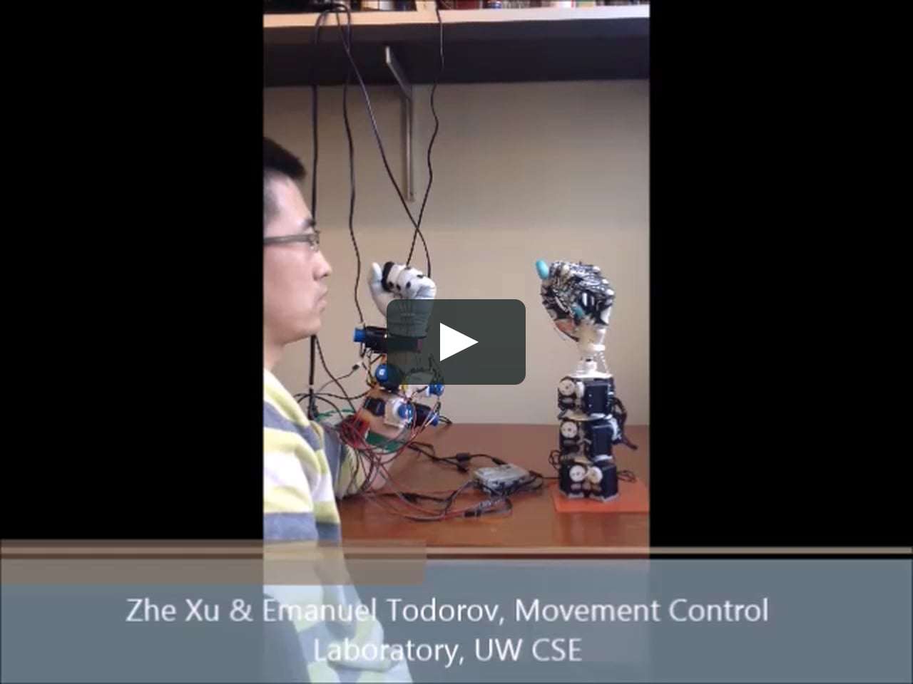 The Highly Biomimetic Anthropomorphic Robotic Hand on Vimeo
