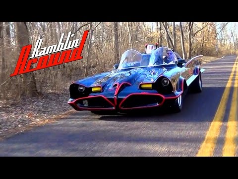 1966 Batmobile Test Drive - Replica Built from Original Barris Molds - YouTube