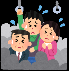 満員電車でスマホをいじる人への不満爆発「そこまでしていじりたい?」