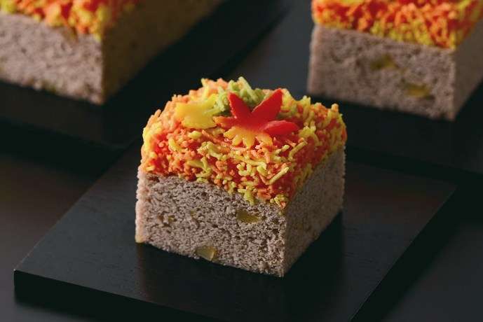 芸術的なお菓子の画像