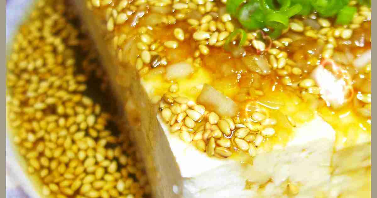 冷奴や湯豆腐に！めんつゆとごま油絶品だれ by しるびー１９７８ [クックパッド] 簡単おいしいみんなのレシピが262万品