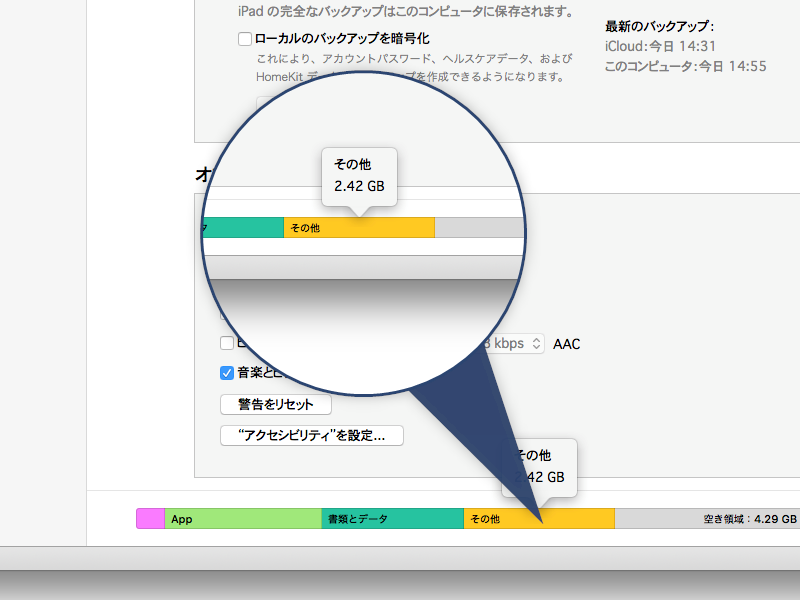 iPhoneのストレージ容量を圧迫する「その他」を削除し、空き容量を大幅に増やす方法 | アプリオ