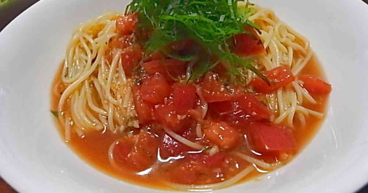 暑い夏はコレ♥トマトの冷製パスタ by mimilie [クックパッド] 簡単おいしいみんなのレシピが265万品