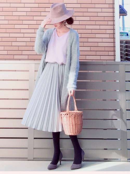 春ですね〜パステルカラーの服