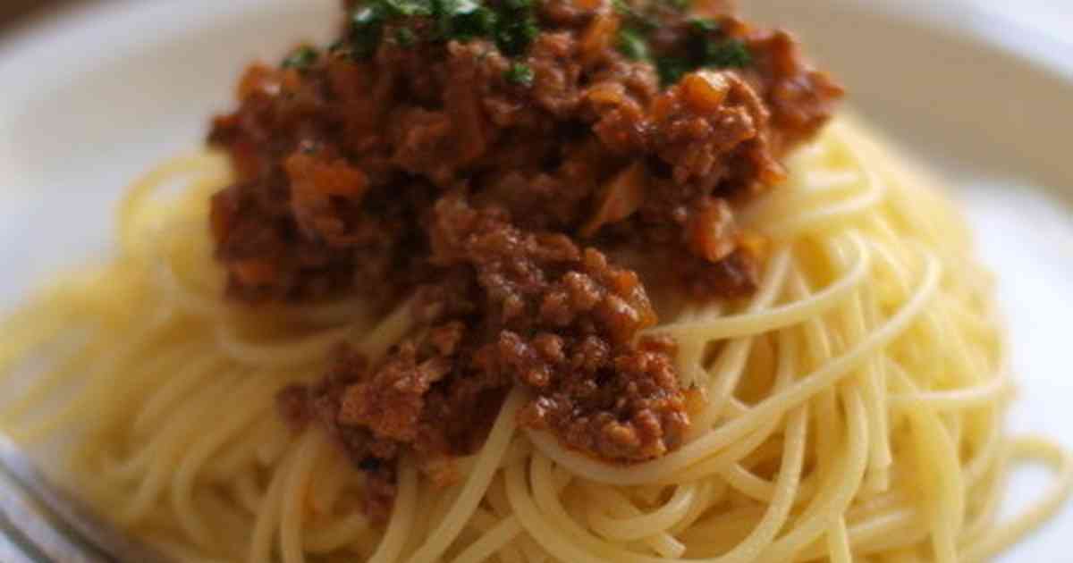 ウチの定番・洋食屋さん風ミートソース by ∴ｎｉｃｏ [クックパッド] 簡単おいしいみんなのレシピが265万品