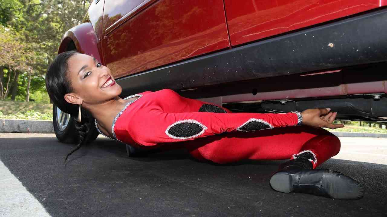 Reaching New Lows: Record Breaker Limbos Under Car - YouTube