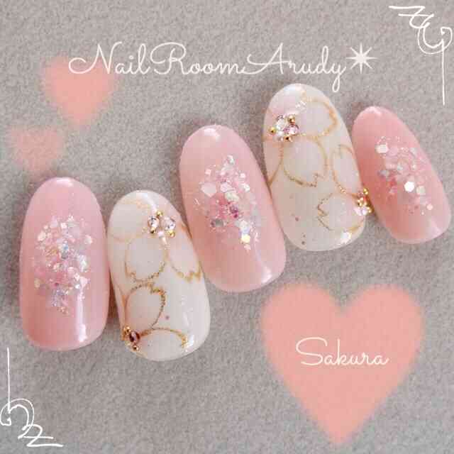 春ネイル