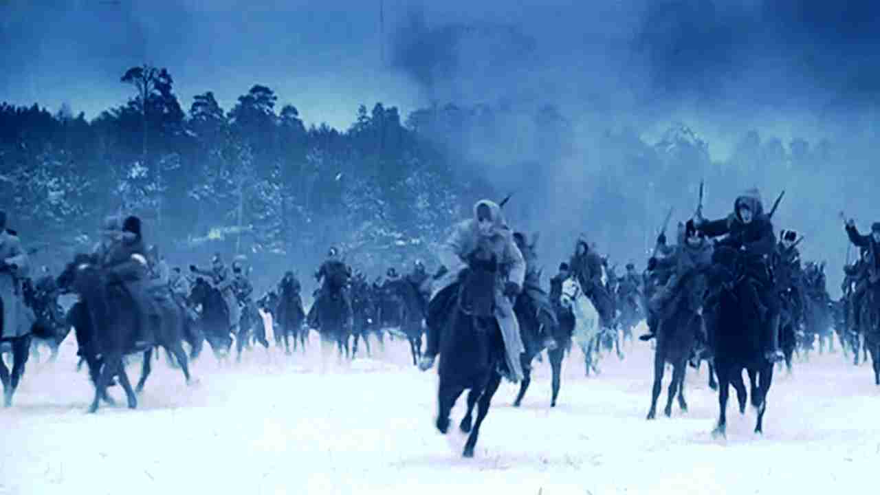Cossack attack Russia civil war (cut scene) - YouTube